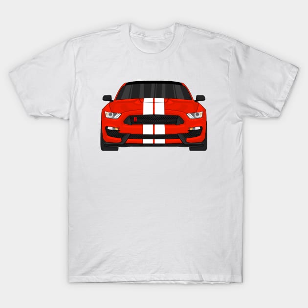 GT350R RACE RED T-Shirt by VENZ0LIC